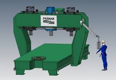 Bending press, Straightening press